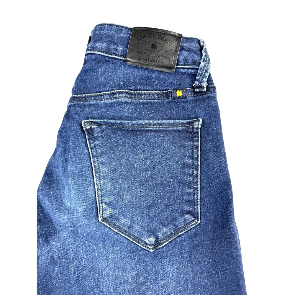 Lucy Brand Sasha Super Skinny Jeans - Dark Wash, Mid-Rise Stretch Denim, 2/26 - Picture 2 of 16
